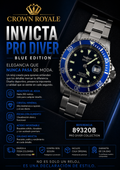 Invicta Pro Driver Blue
