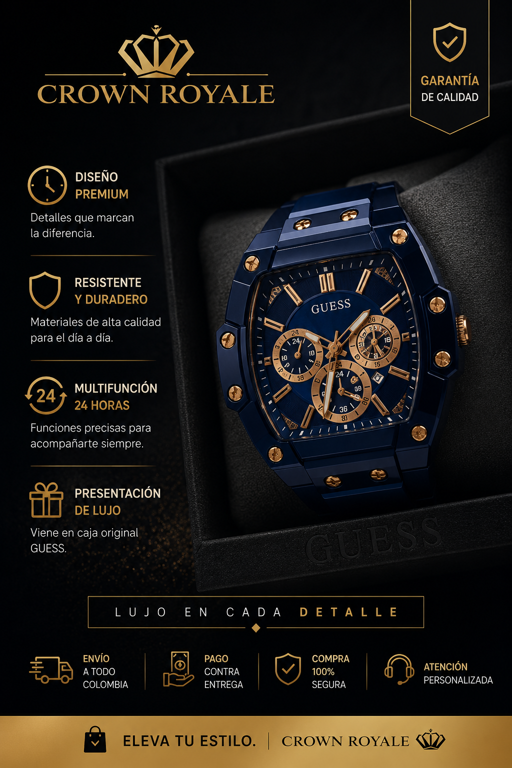 Guess Azul oscuro