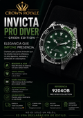 Invicta Pro Driver Green